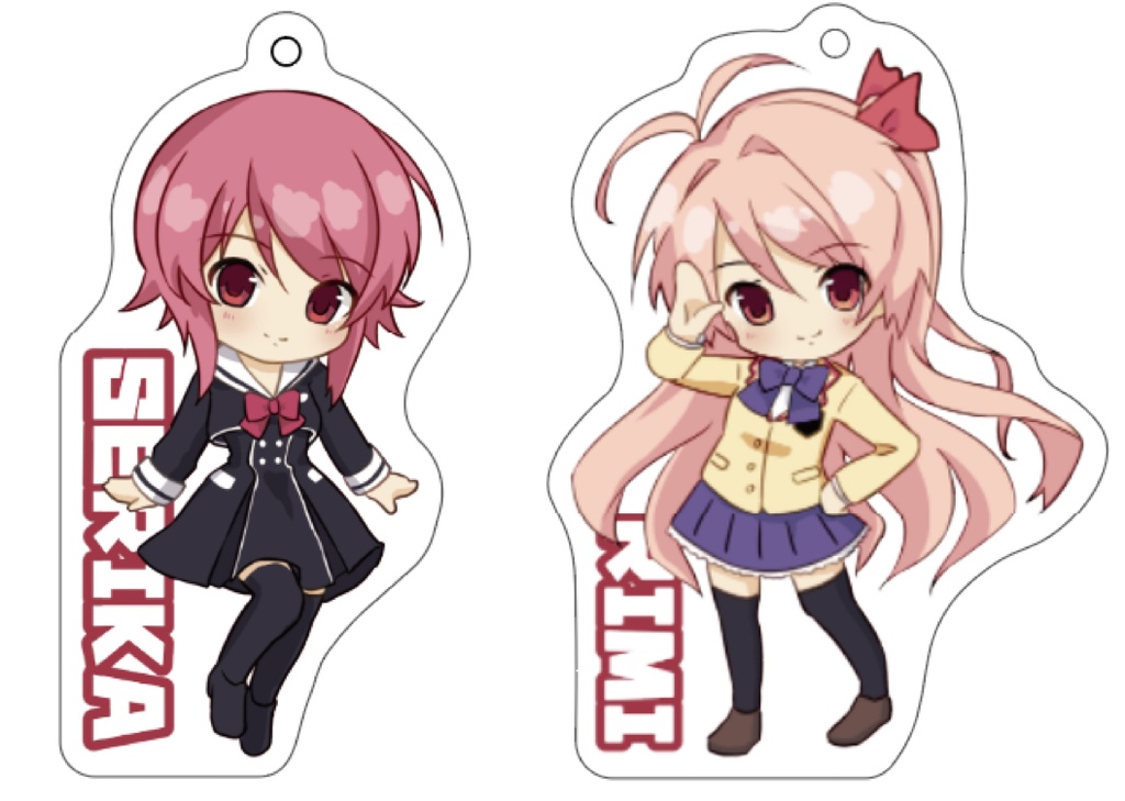 アクリルキーホルダー【カオスWヒロイン】