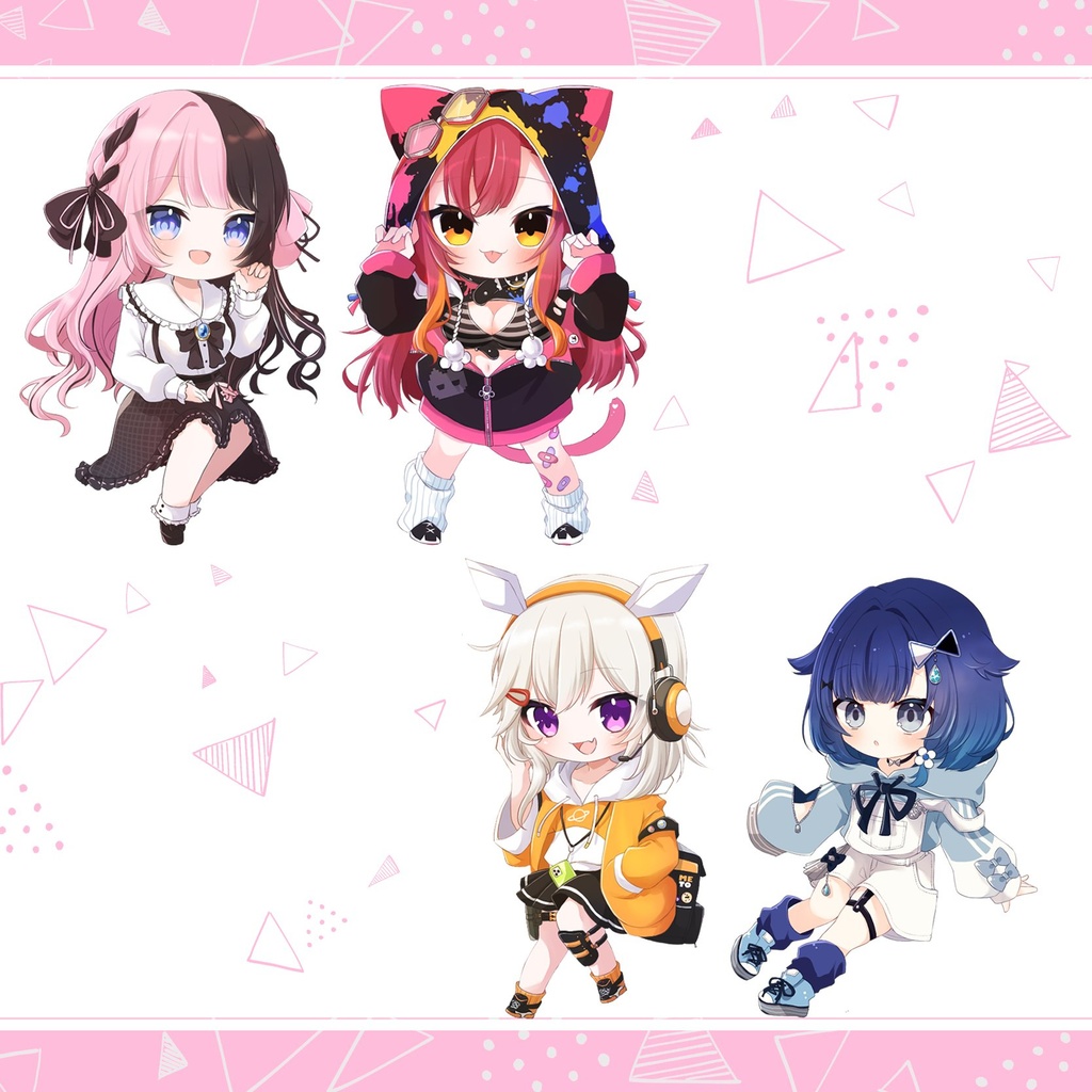 【非公式】ぶいすぽっ!アクリルスタンドキーホルダー