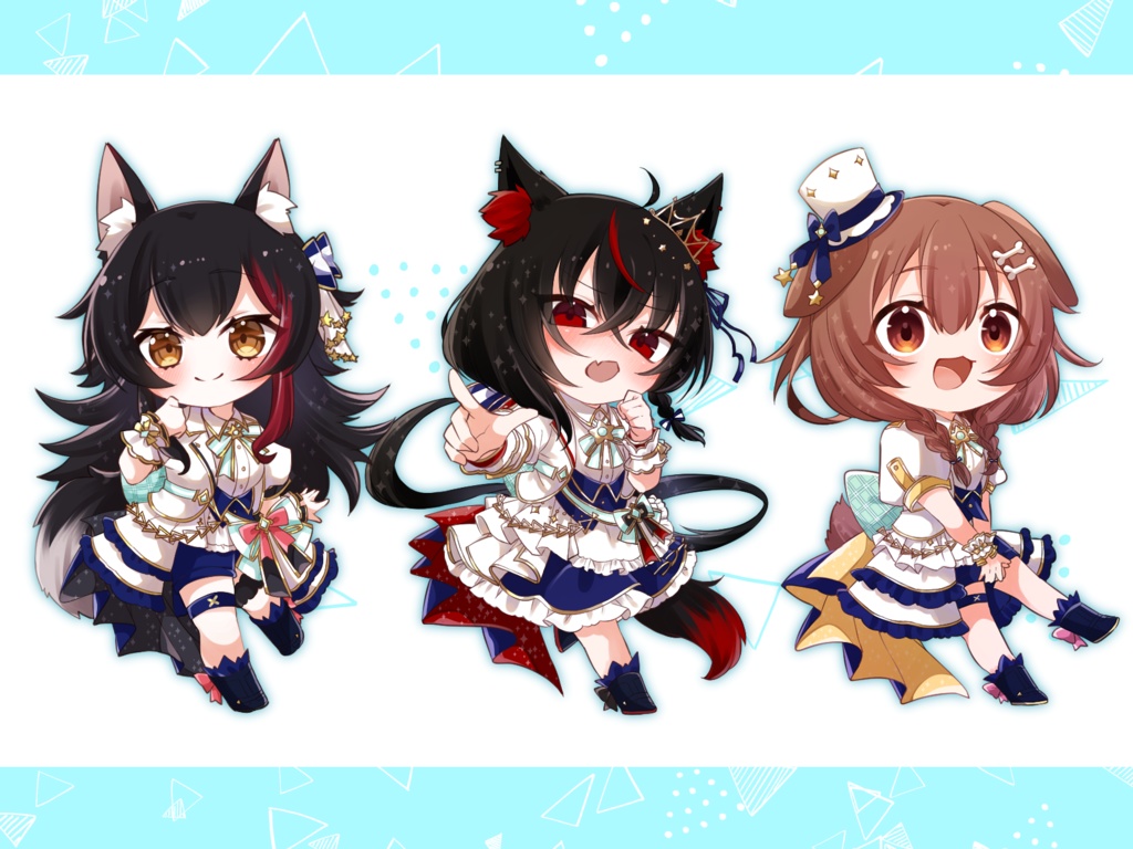 【非公式】新作！ホロライブアクリルスタンドキーホルダー