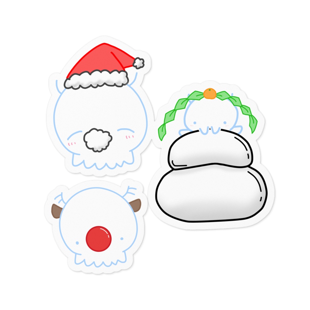 おくとぱす。ステッカー〜2024winter〜