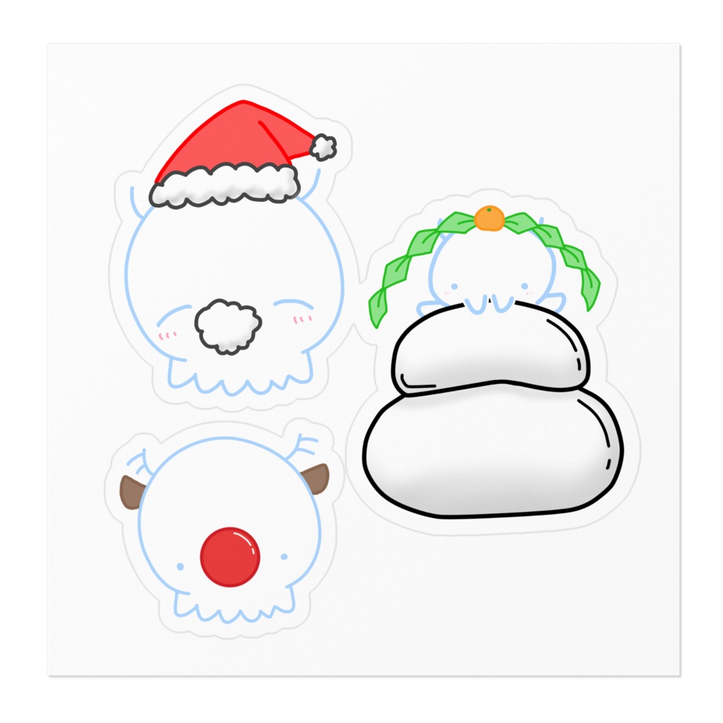 おくとぱす。ステッカー〜2024winter〜