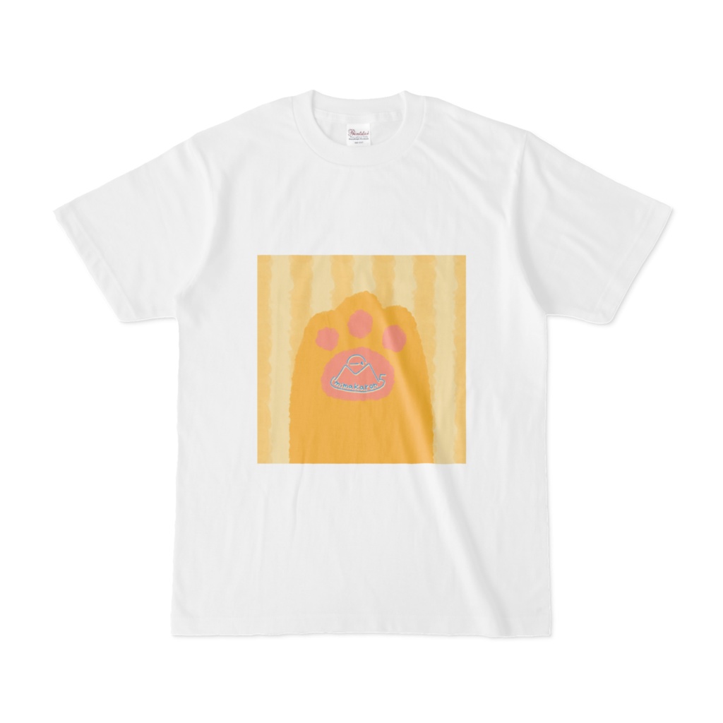 肉球アイコンTシャツ