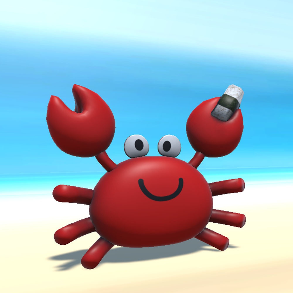 【3Dモデル】蟹