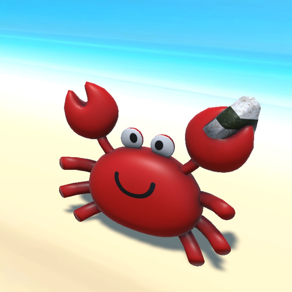 【3Dモデル】蟹