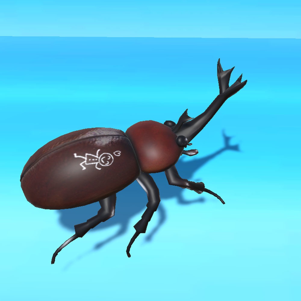 【3Dモデル】 昆虫 カブトムシ