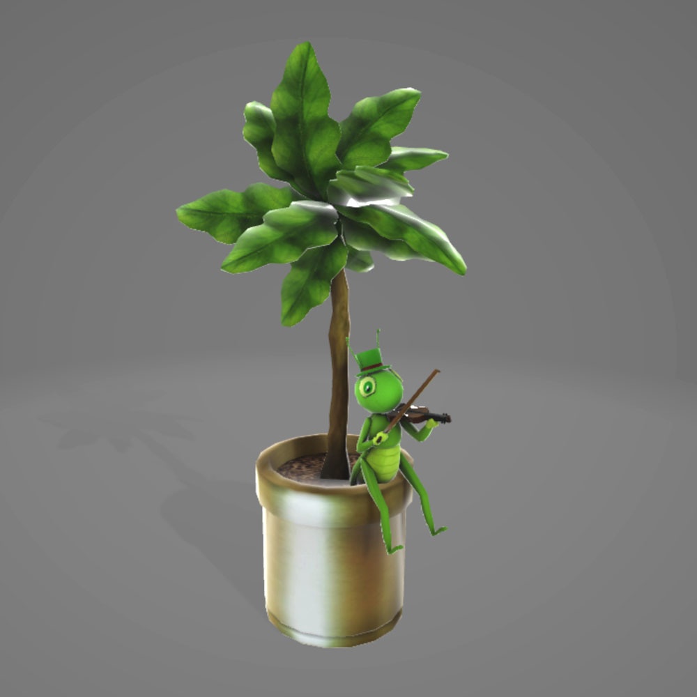 【3Dモデル】小さな ミュージシャン