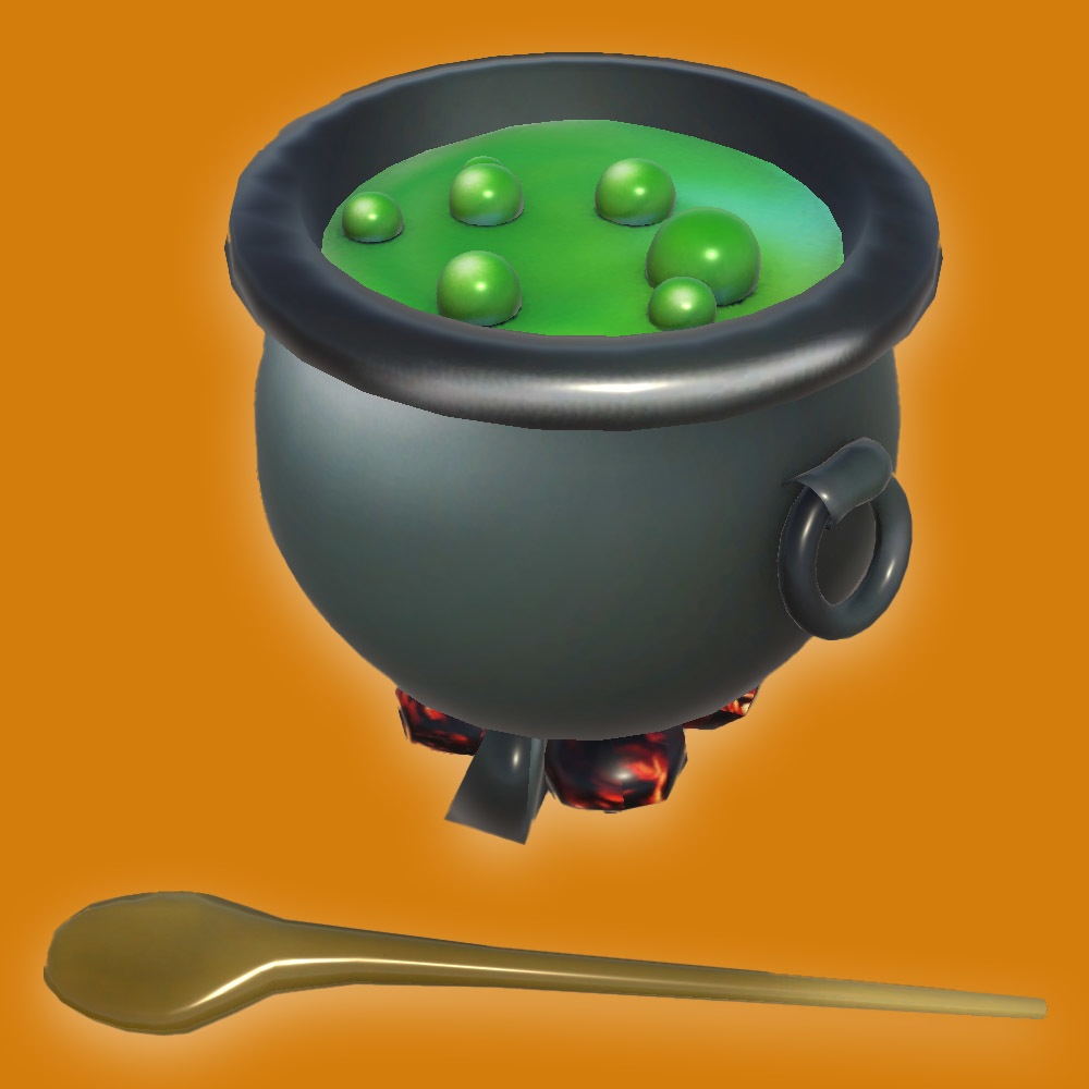 【3Dモデル】魔女の大釜