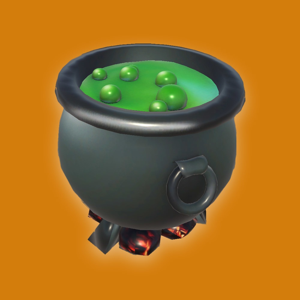 【3Dモデル】魔女の大釜