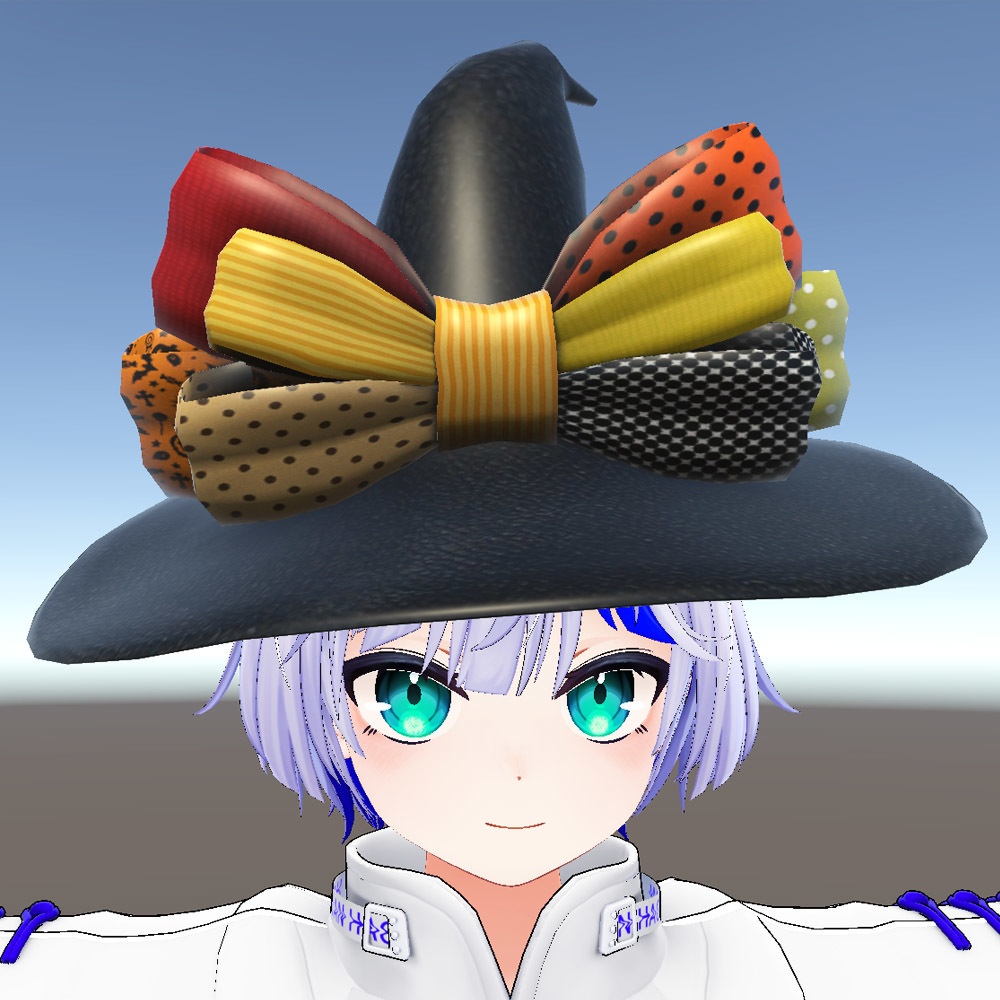 【3Dモデル】魔女の帽子