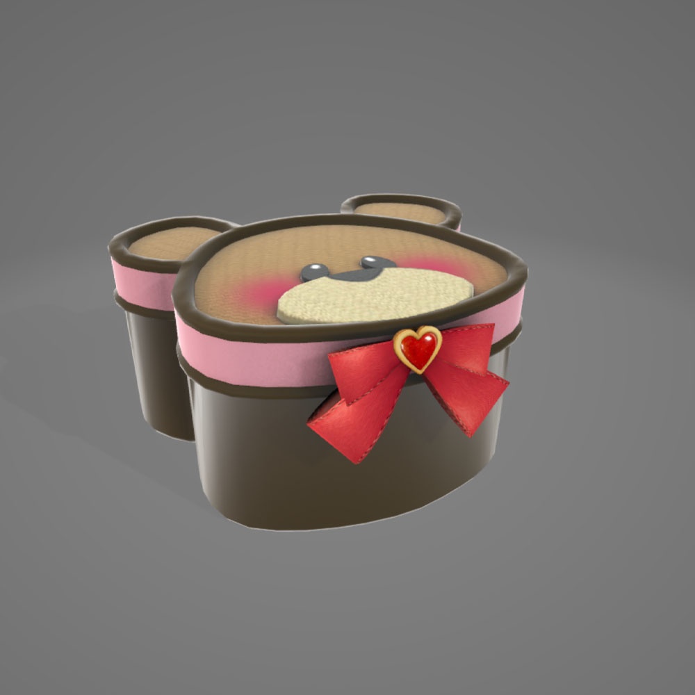 【3Dモデル】プレゼントボックス