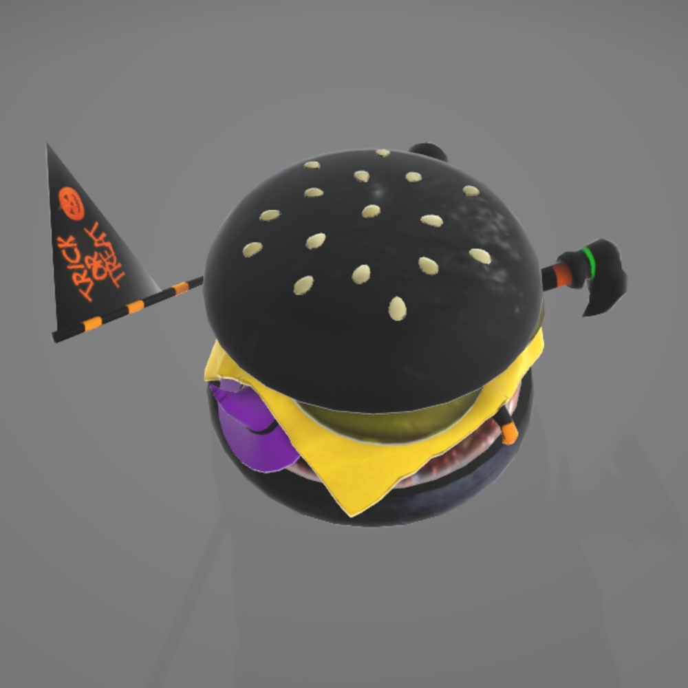 【3Dモデル】ハンバーガー