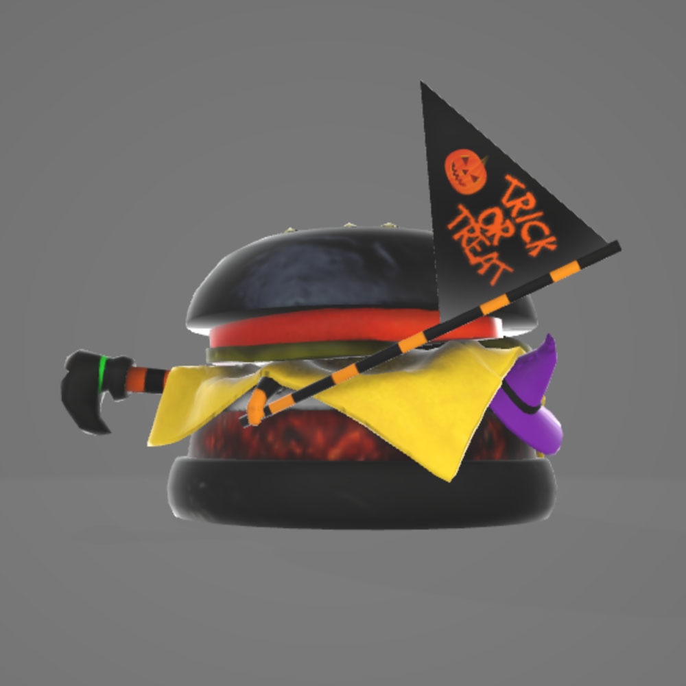 【3Dモデル】ハンバーガー