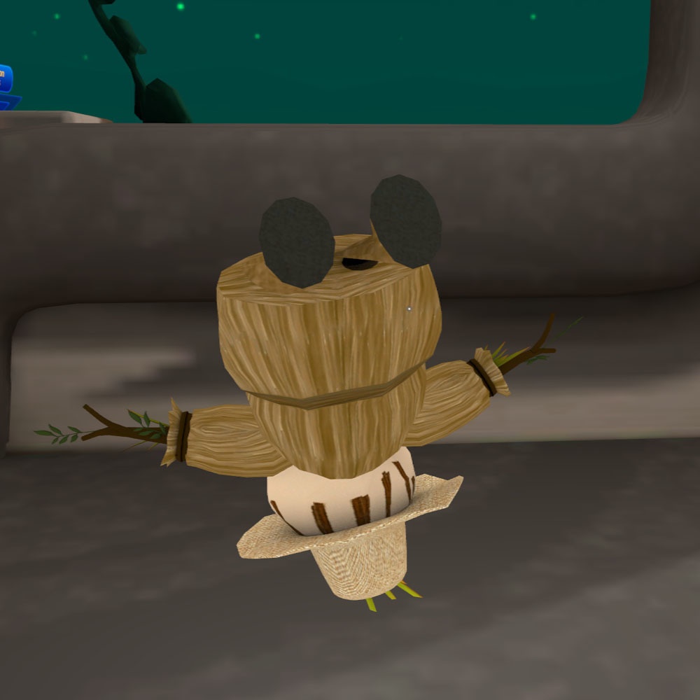 【3Dモデル】案山子アバター