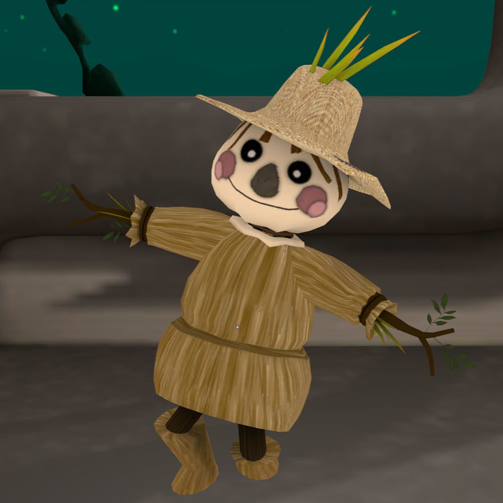 【3Dモデル】案山子アバター