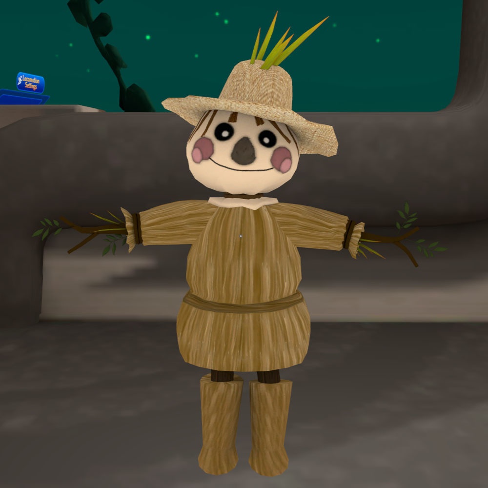 【3Dモデル】案山子アバター