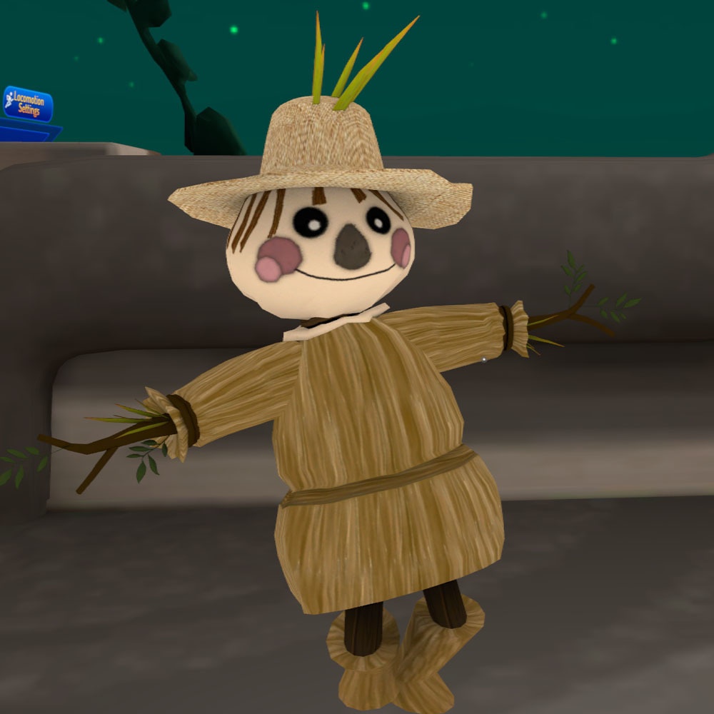 【3Dモデル】案山子アバター