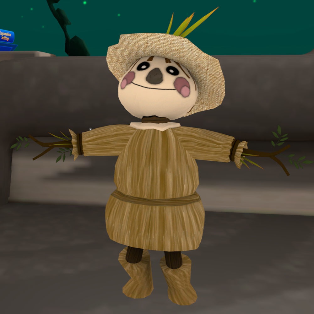 【3Dモデル】案山子アバター