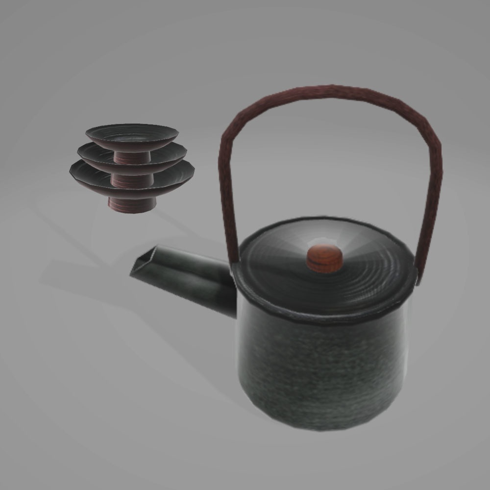 【3Dモデル】お正月おせち料理