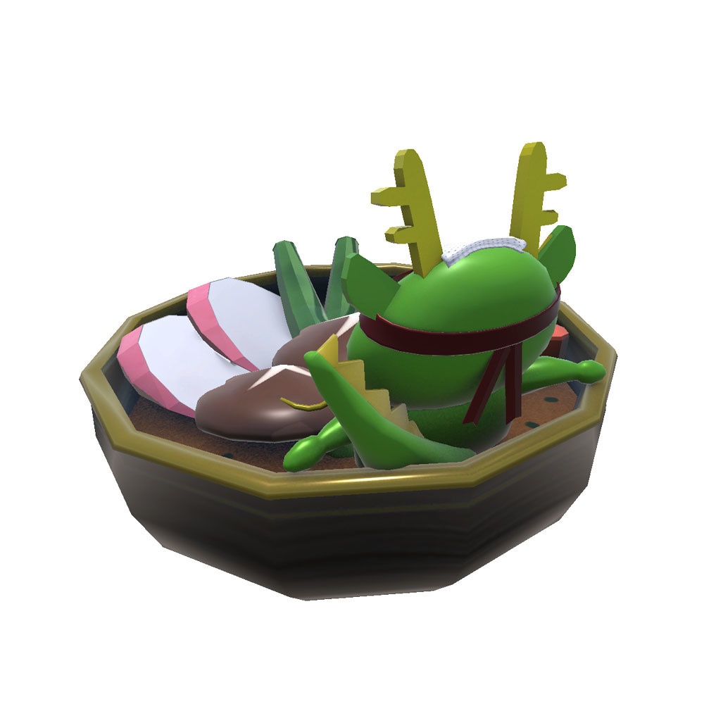 【3Dモデル】まったり龍