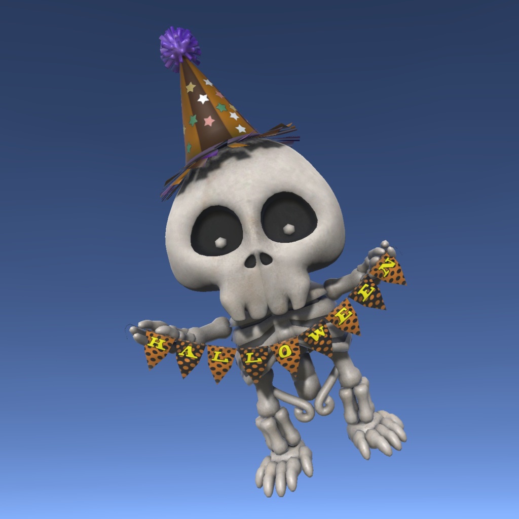 ハロウィン 骸骨