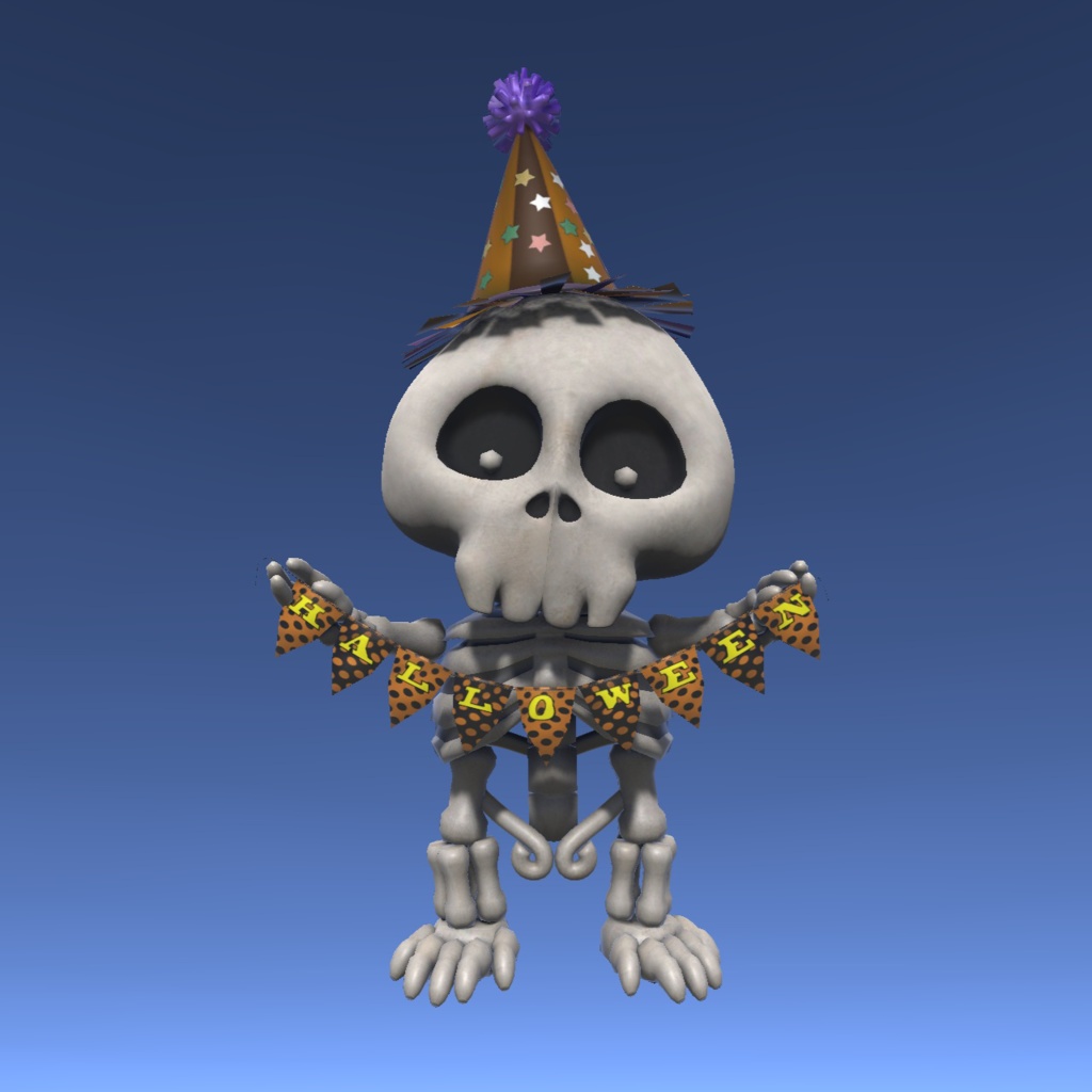 ハロウィン 骸骨