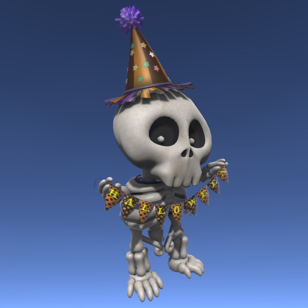 ハロウィン 骸骨