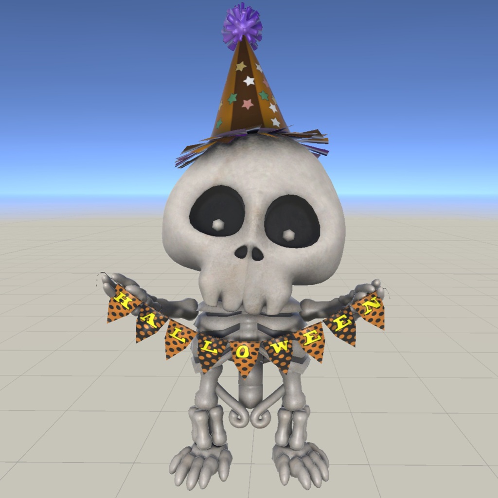 ハロウィン 骸骨