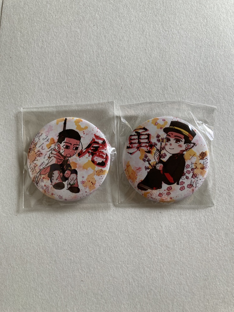 尾勇の缶バッジセット