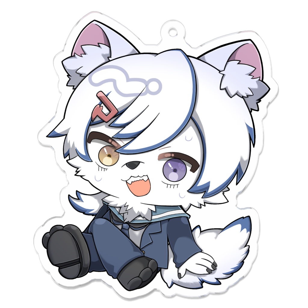 驚くベルくん　アクキー