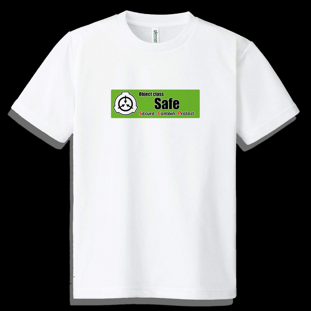 ドライメッシュTシャツ　SCPclassTシャツ　safe