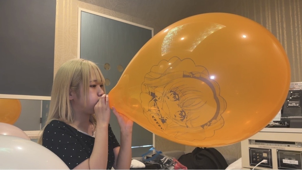 【町田さん】風船ふくらまし割り