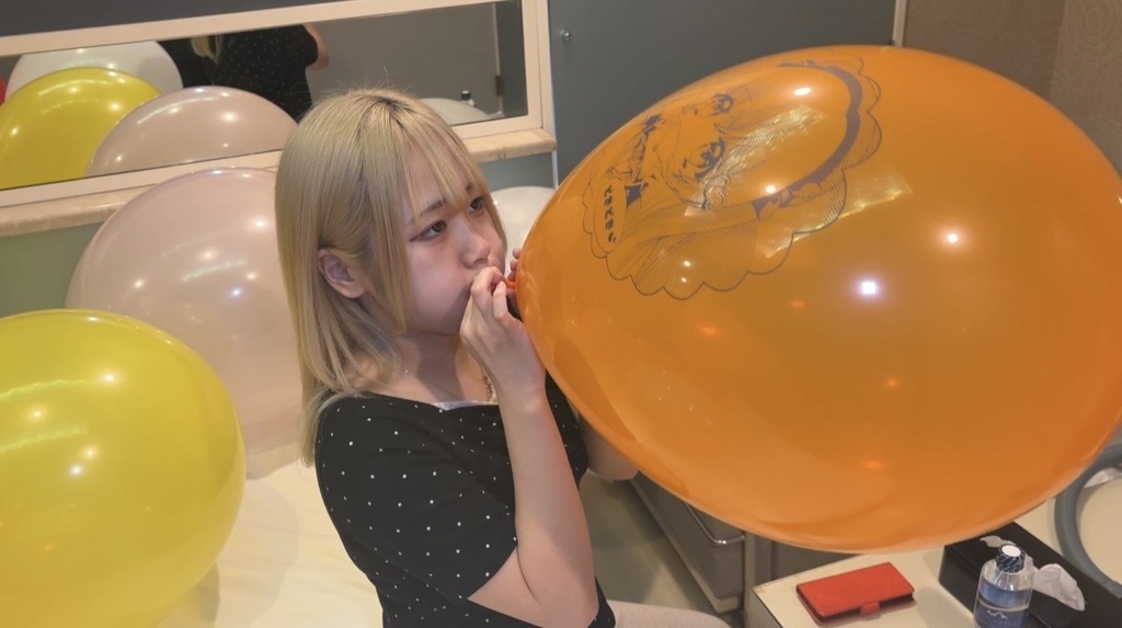 【町田さん】風船ふくらまし割り
