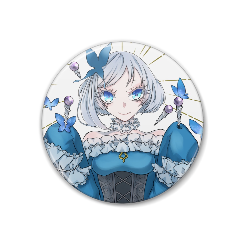 蒼蝶ちゃん缶バッジ38mm