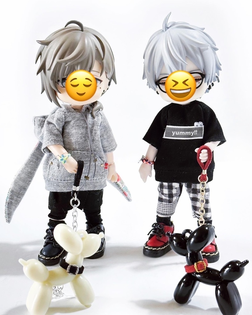 ◆イマドノワン3&いぬ、にげたセット◆ 12cmぬい・オビツ11共用