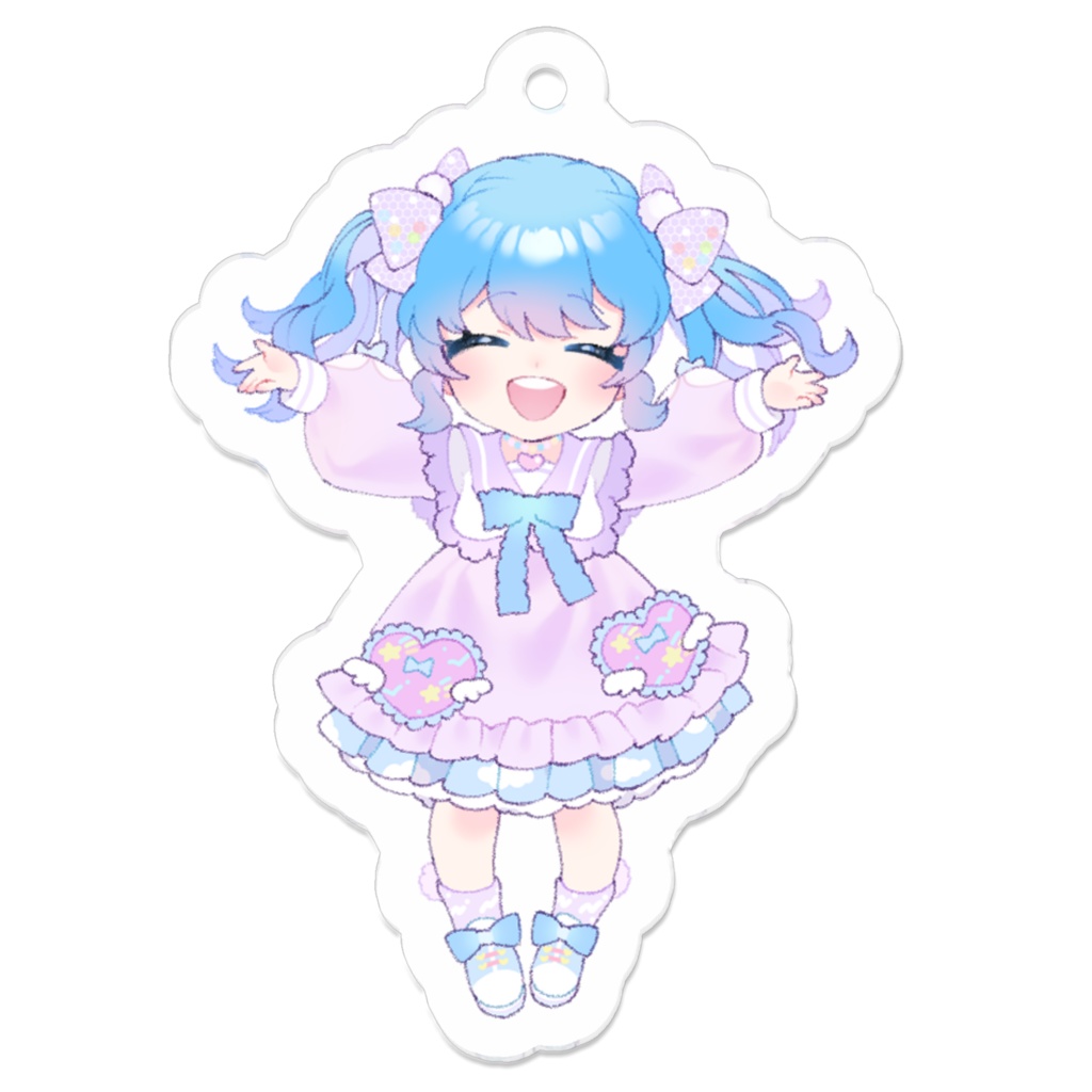 明日リオン アクリルキーホルダー