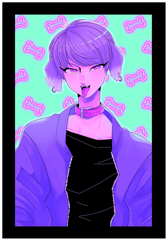 ポストカード 犬