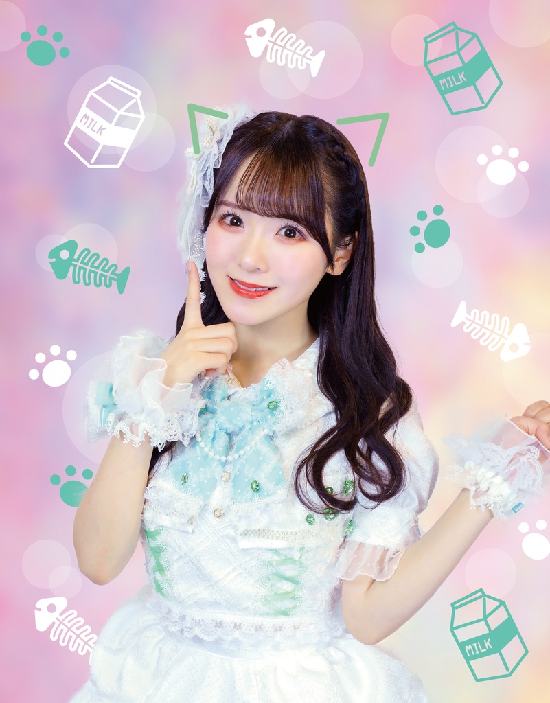 西條真未 バレンタイン私服エプロンチェキ