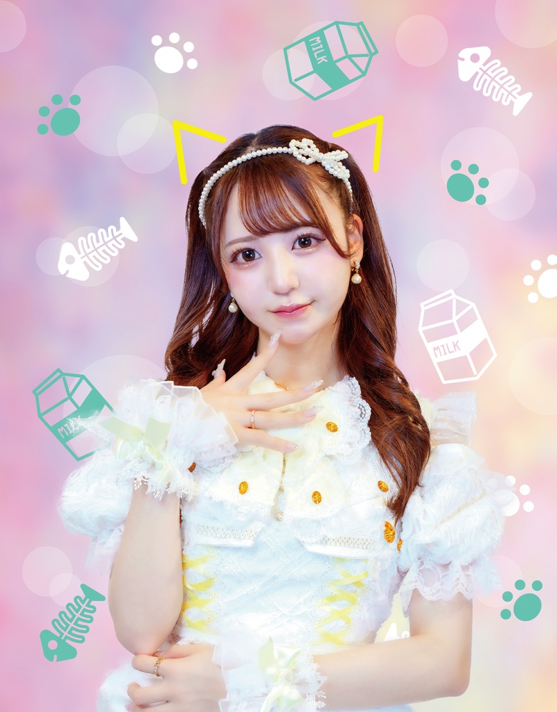 七瀬はる バレンタイン私服エプロンチェキ