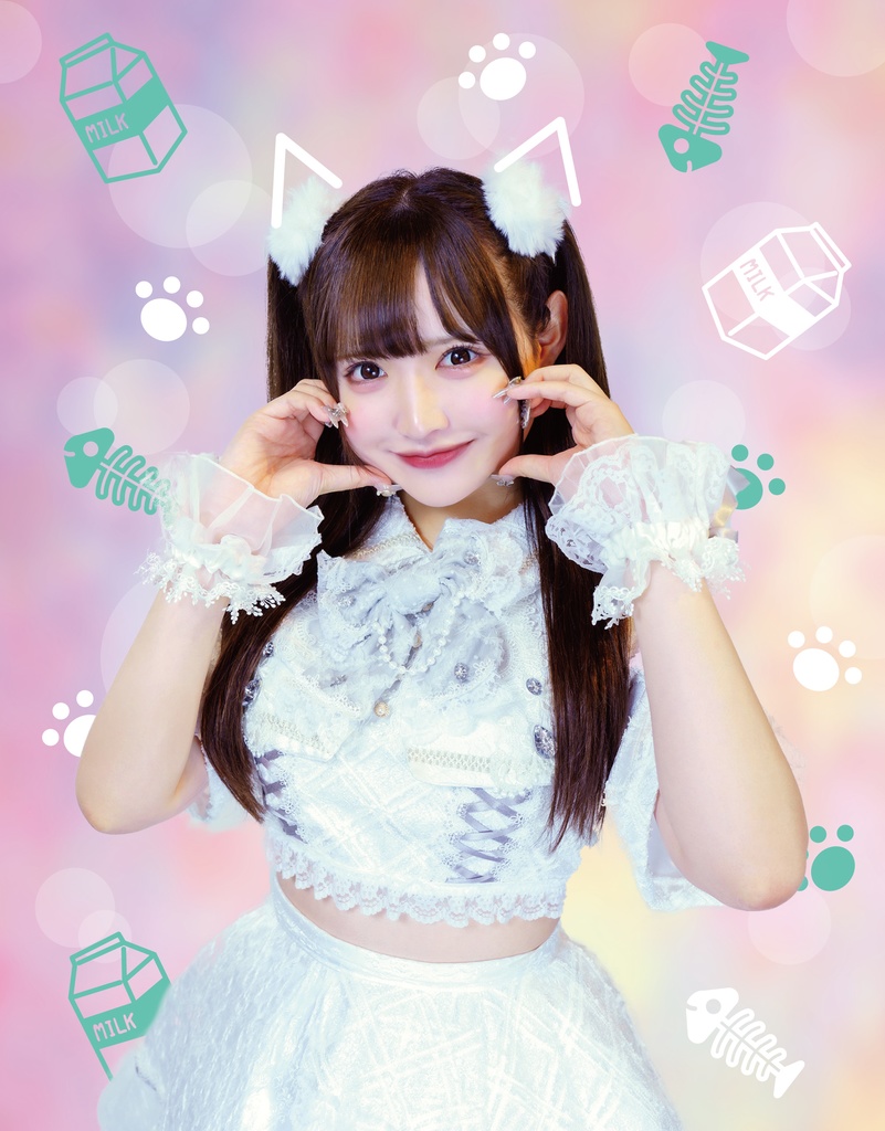 天使ふう バレンタイン私服エプロンチェキ