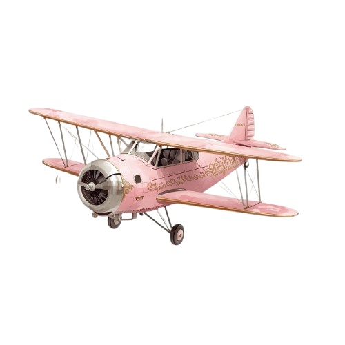 🌸【ピンク旅行シリーズ】水彩アンティーク風クリップアート10点セット|PN