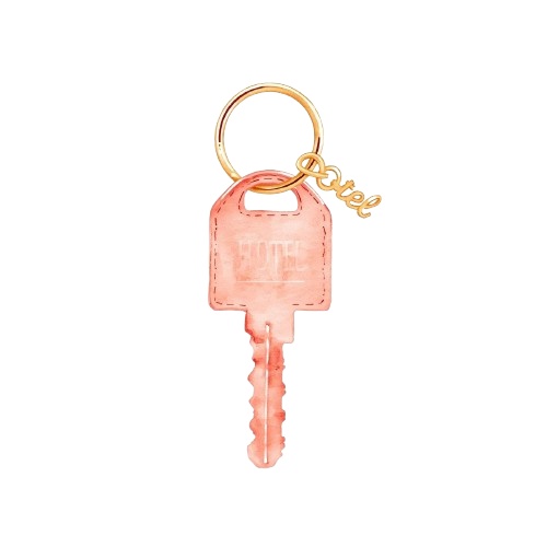 🌸【ピンク旅行シリーズ】水彩アンティーク風クリップアート10点セット|PN