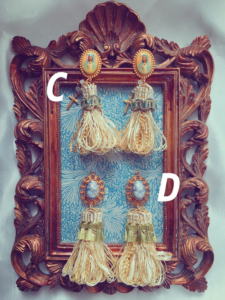 tassel pierce/earring