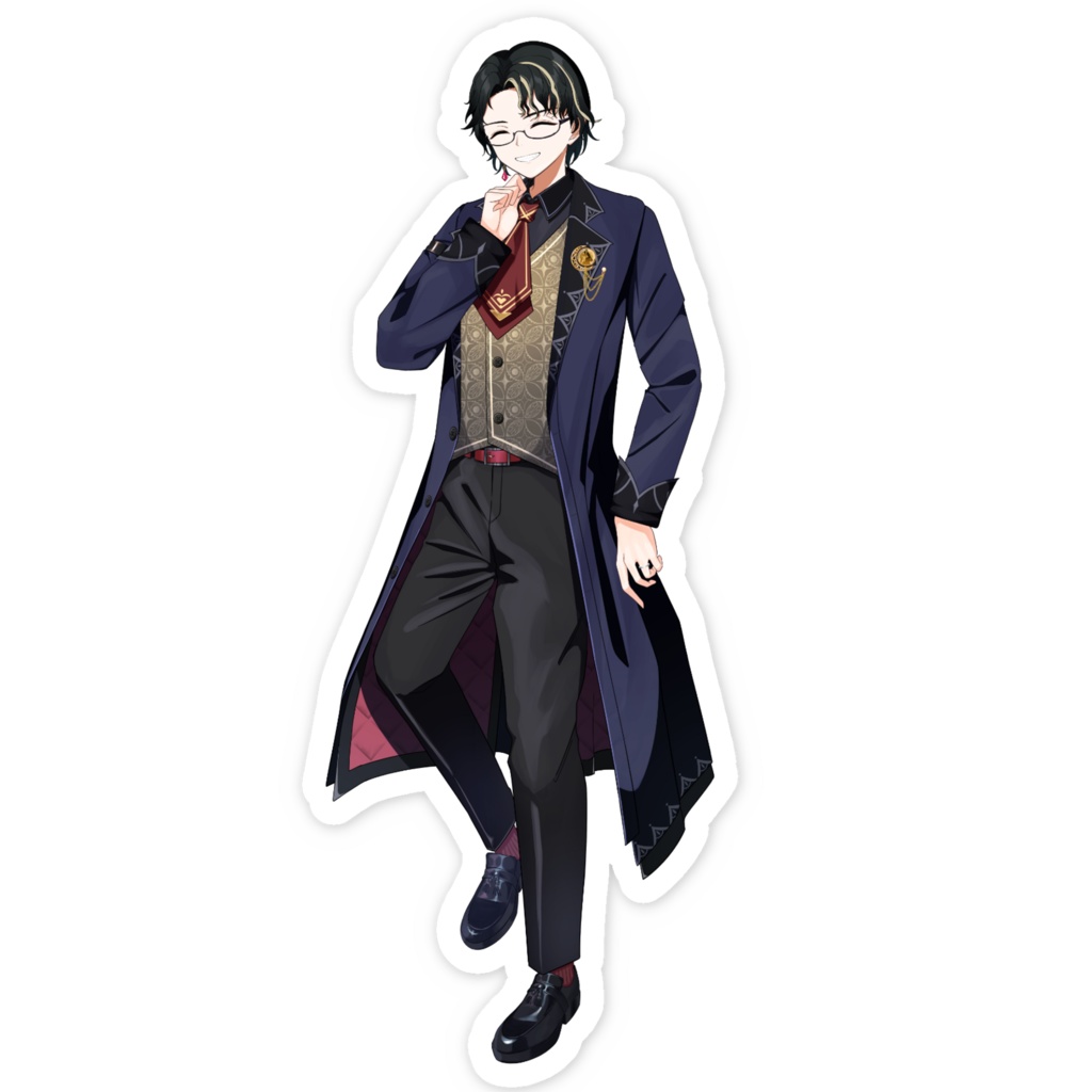 能美にこファーストキービジュアルステッカー