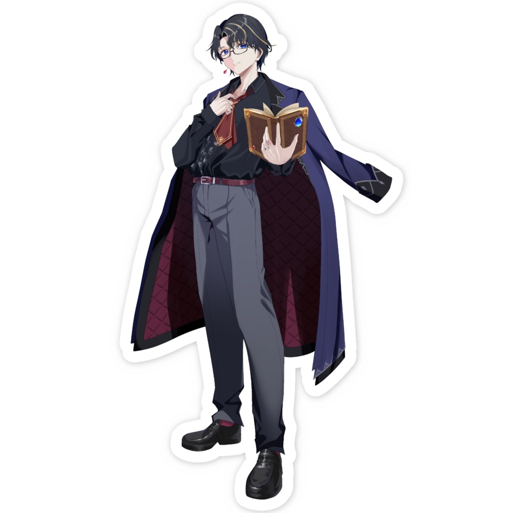 能美にこ新キービジュアルステッカー・その1