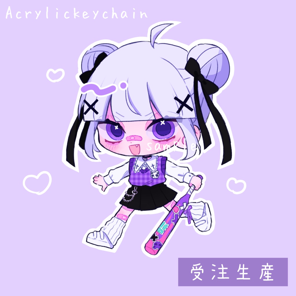 【受注生産】罪ちゃんアクキーvol.1(ちびキャラ)【予約受付期間:08/27~09/03.0:00】