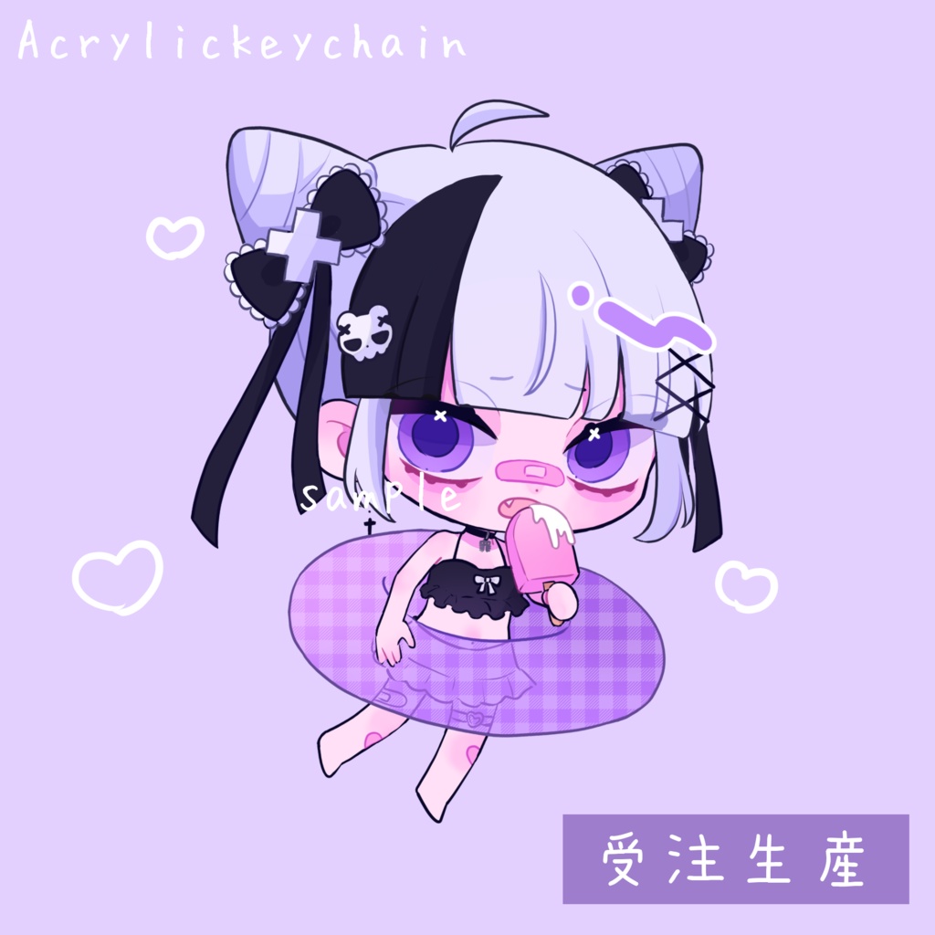 【受注生産】罪ちゃんアクキーvol.2(帰りてぇver)【予約受付期間:08/27~09/03.0:00】