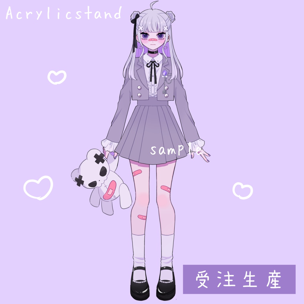 【受注生産】罪ちゃんアクスタvol.3(冬服ver)【予約受付期間:08/27~09/03.0:00】