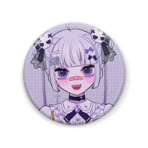 【受注生産】罪ちゃん缶バッジvol.4(1th笑顔ver)【予約受付期間:08/27~09/03.0:00】