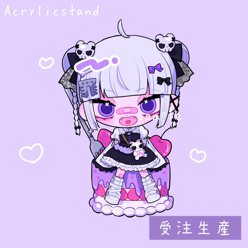 【受注生産】罪ちゃんアクスタvol.4(1周年ver)【予約受付期間:08/27~09/03.0:00】