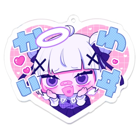 受注生産】罪ちゃんアクキーvol.4(かわいヰver)【予約受付期間:08/27~09/03.0:00】